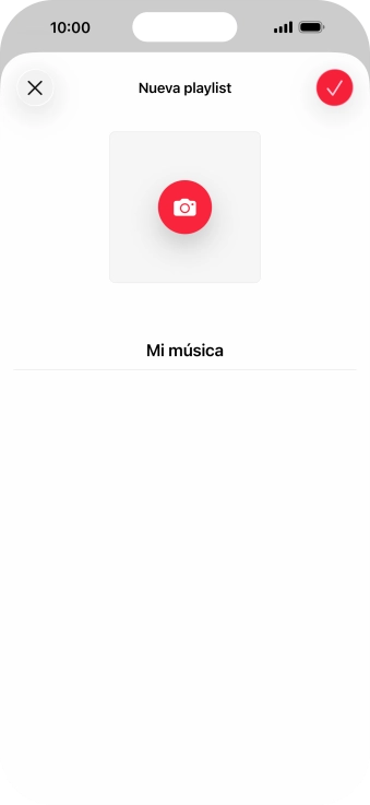 Pulsa el icono de aceptar.
