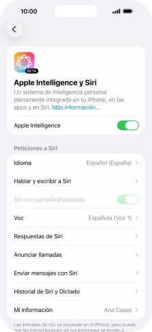 Pulsa el indicador junto a 