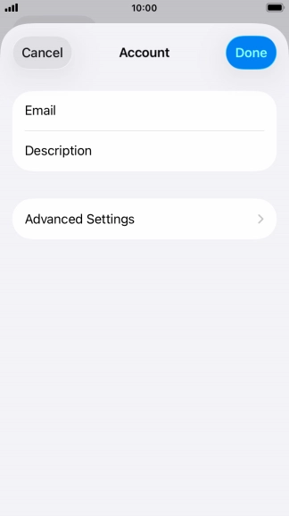 Press Advanced Settings.