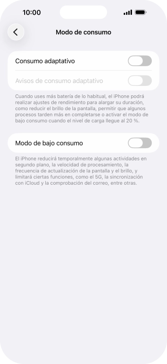 Pulsa el indicador junto a 
