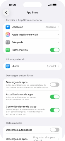 Pulsa el indicador junto a 