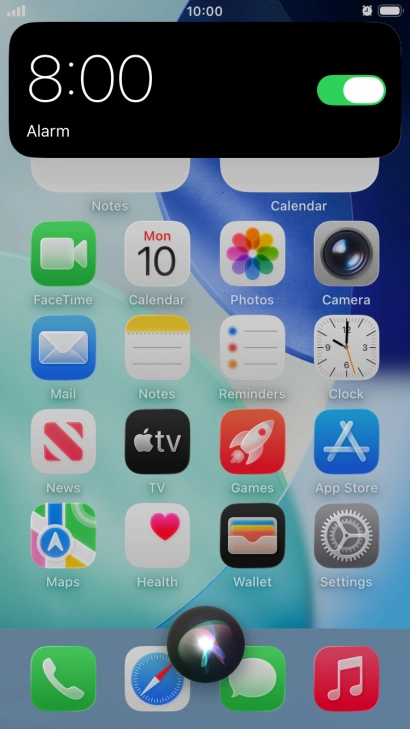 Say, in your own words, what you would like your phone to do, e.g.: OPEN CAMERA or SET AN ALARM.