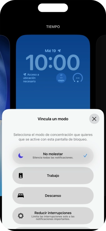Pulsa el icono de cerrar.