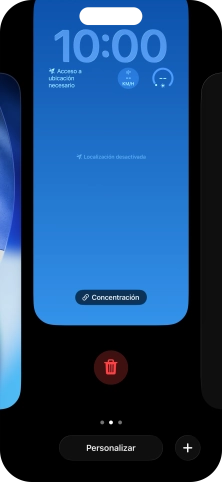 Pulsa el icono de eliminar.