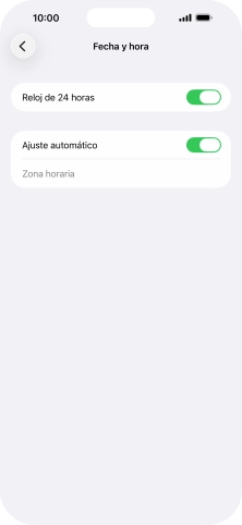 Desliza el dedo hacia arriba desde la parte inferior de la pantalla para terminar y volver a la pantalla de inicio.