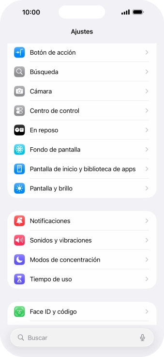 Pulsa Tiempo de uso y selecciona, si lo deseas, un miembro de la familia.