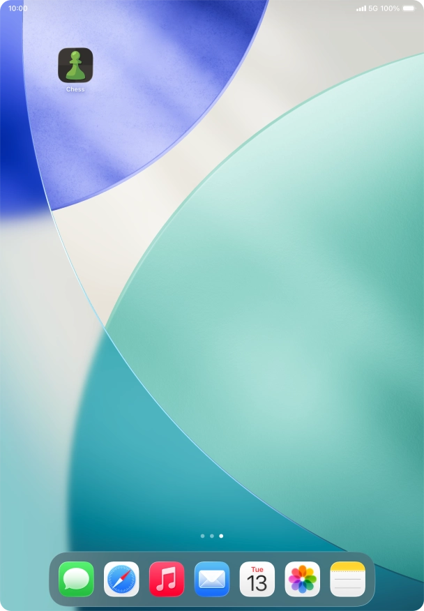 Press and hold the required app.