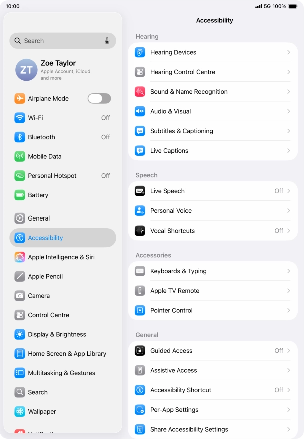 Press the required category below 