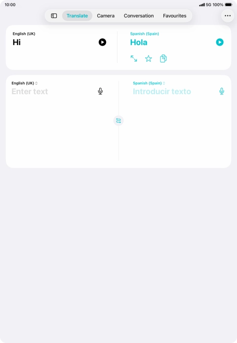 Press the screen size icon.