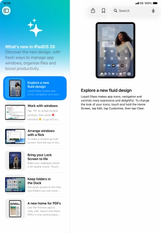 Slide your finger upwards starting from the bottom of the screen to return to the home screen.
