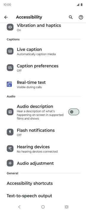 Press the required category below 
