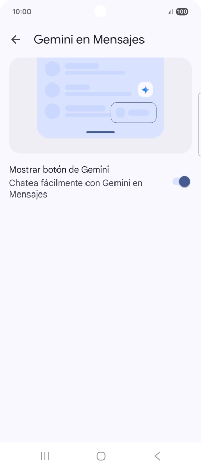 Pulsa el indicador junto a 