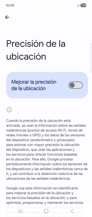Si pulsas el indicador junto a 