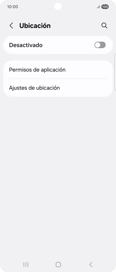 Pulsa el indicador para activar o desactivar la función.