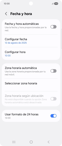 Pulsa el indicador junto a 