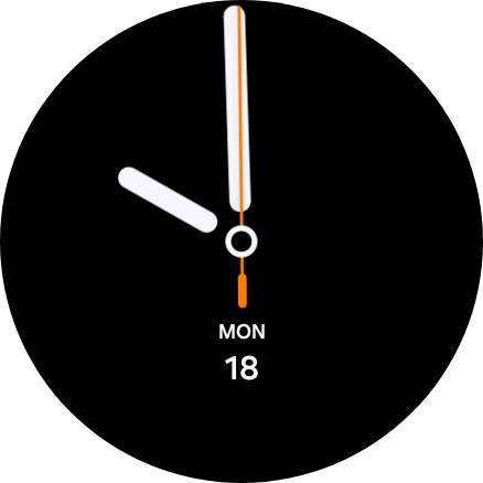 Slide your finger downwards starting from the top of the screen to open the status panel.