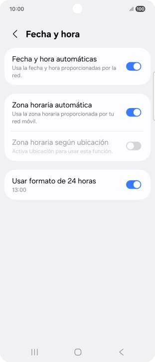 Pulsa la tecla de inicio para terminar y regresar a la pantalla de inicio.