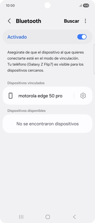 Pulsa la tecla de inicio para terminar y regresar a la pantalla de inicio.