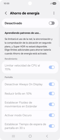 Pulsa el indicador bajo 