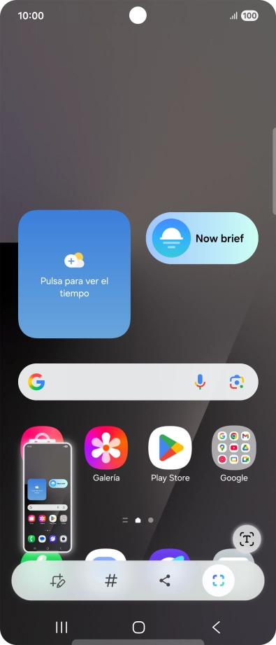 Para editar tu pantallazo, pulsa el pantallazo y sigue las indicaciones de la pantalla para realizar los cambios deseados.