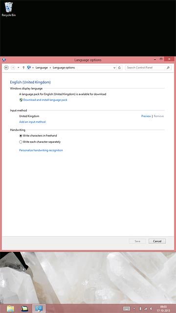 Press Add an input method.