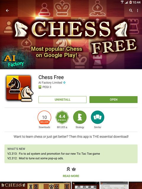Press UNINSTALL.