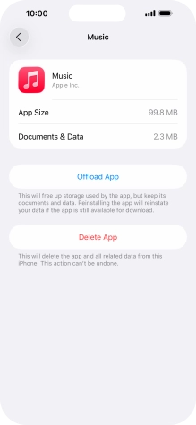 Press Offload App.