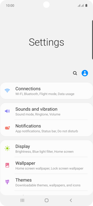 samsung a71 led notification