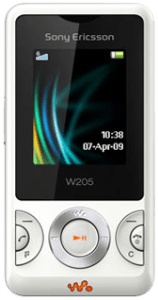 Sony Ericsson W205