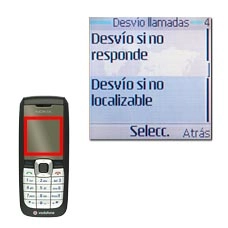 Desvío si no localizable