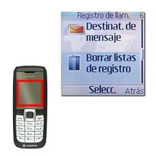 Vaya a Borrar listas de registro y pulse la tecla de navegación.
