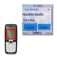 Vaya a Guardar y pulse la tecla de navegación.