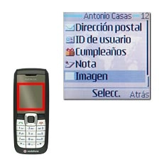 Vaya a Imagen y pulse la tecla de navegación.