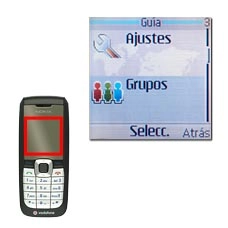 Vaya a Grupos y pulse la tecla de navegación.