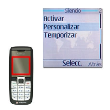 Vaya a Personalizar y pulse la tecla de navegación.