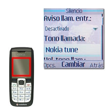 Tono llamada, véase 3b.