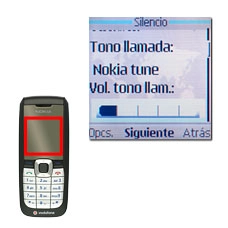 Vol. tono llam., véase 3c.