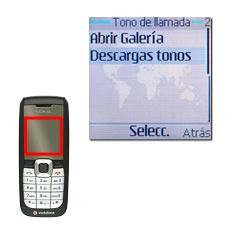Si selecciona Descargas tonos: