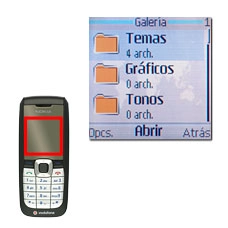 Vaya a la carpeta Temas y pulse la tecla de navegación.