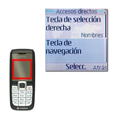 Tecla de navegación, véase 2b.