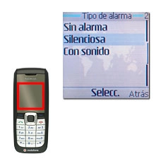 Si selecciona Silenciosa o Con sonido: