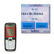 Vaya a Guardar y pulse la tecla de navegación.