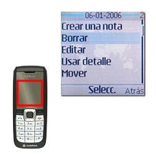 Vaya a Borrar y pulse la tecla de navegación.