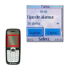 Vaya a Guardar y pulse la tecla de navegación.