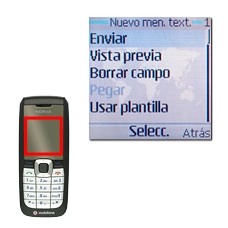 Vaya a Enviar y pulse la tecla de navegación.