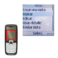 Vaya a Borrar y pulse la tecla de navegación.