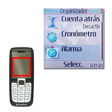 Vaya a Alarma y pulse la tecla de navegación.