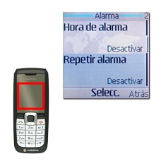 Vaya a Repetir alarma y pulse la tecla de navegación.