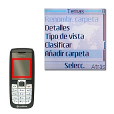 Elija Añadir carpeta y pulse la tecla de navegación.