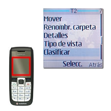 Vaya a Clasificar y pulse la tecla de navegación.